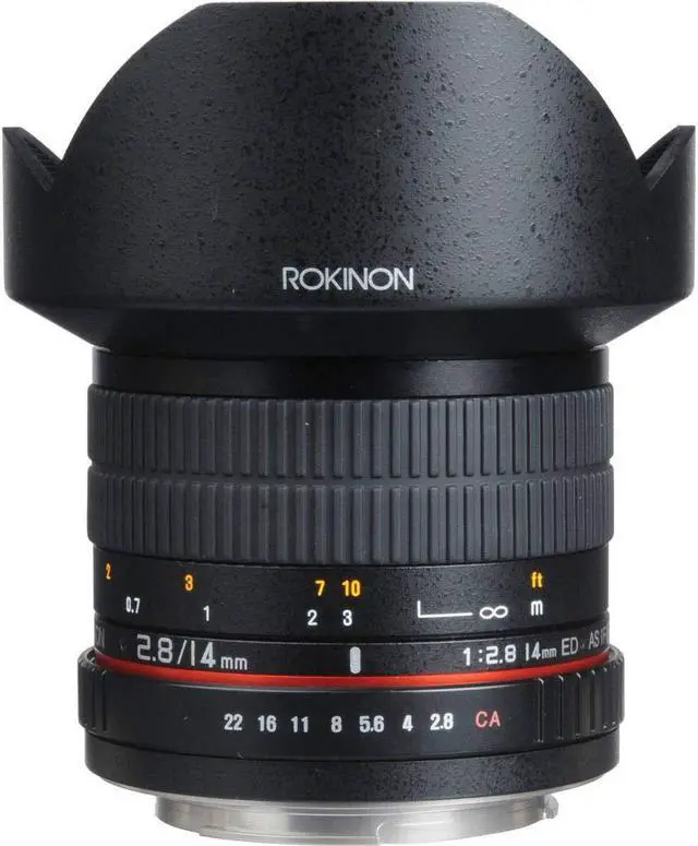 Alt view image 19 of 20 - Rokinon 14mm f/2.8 IF ED UMC Lens For Canon EF (FE14M-C)