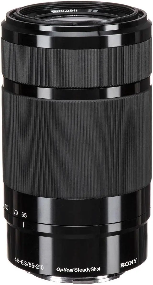 Alt view image 3 of 3 - Sony E 55-210mm F4.5-6.3 OSS Lens for Sony E-Mount Cameras Silver
