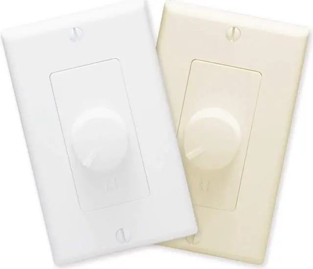 Main image of ALT126R Decora Volume Control, White/Light Almond