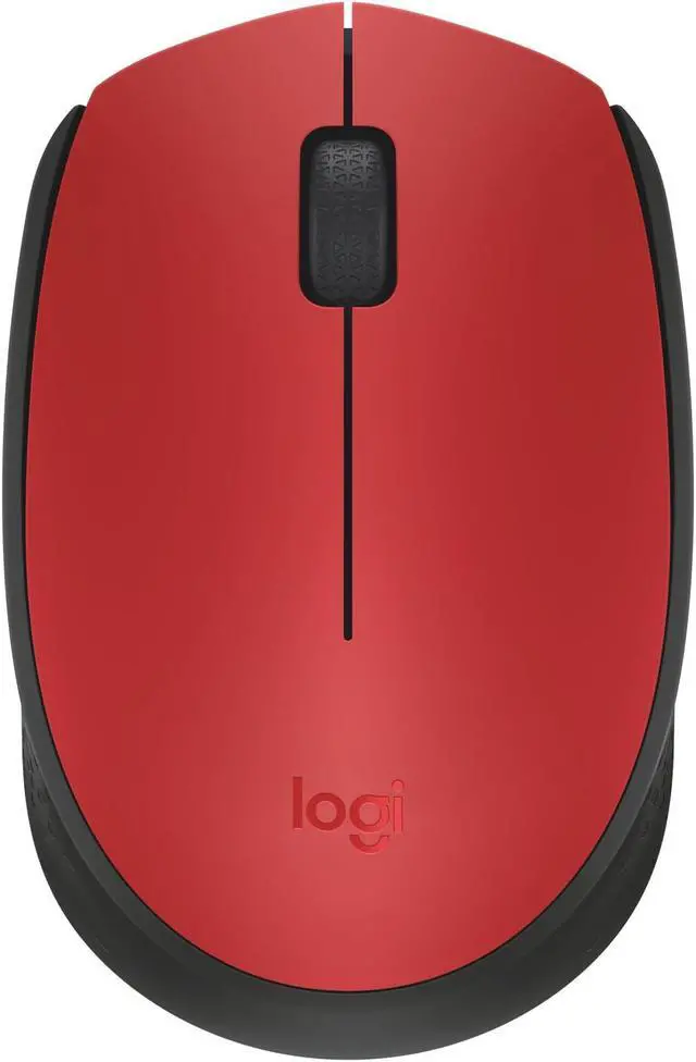 Alt view image 19 of 19 - Logitech M170 910-004941 Red 1 x Wheel USB RF Wireless Optical Mouse