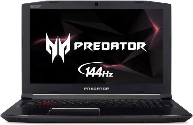 Alt view image 16 of 16 - Acer Predator Helios 300 Gaming Laptop, 15.6" Full HD IPS Display w/ 144Hz Refresh Rate, Intel 6-Core i7-8750H, GeForce GTX 1060 6GB Overclockable Notebook, 16GB DDR4, 256GB NVMe SSD, PH315-51-78NP
