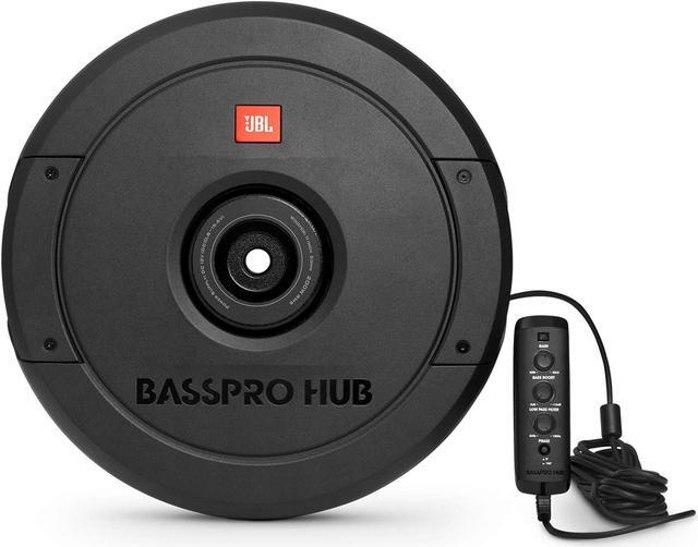 Alt view image 9 of 9 - JBL BassPro Hub 11" Spare Tire Subwoofer w/ Enclosure and Built-In Amplifier