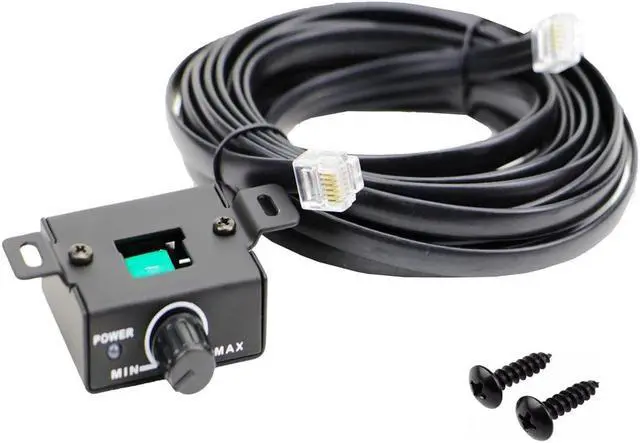 Main image of Amplifier Replacement Bass Knob Control Remote XTBR3 Compatible with Select Powerbass ASABASS