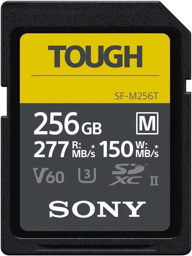 Alt view image 6 of 12 - Sony 256GB SF-M Tough Series UHS-II SDXC Memory Card SFM256T/T1