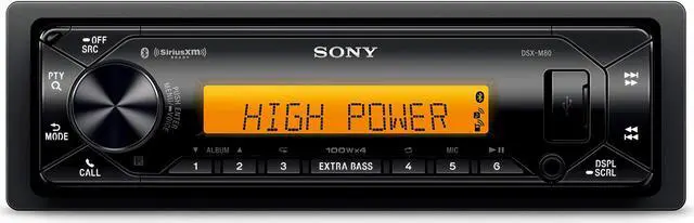 Alt view image 16 of 16 - Sony MARINE In-Dash Digital Media Receiver with Bu DSXM80