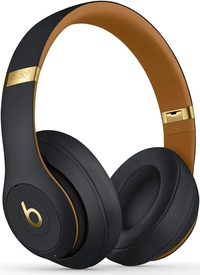 Alt view image 12 of 12 - Studio 3 Wireless Bluetooth Noise Cancelling Over-the-Ear Headphones Midnight Black - Skyline Collection MXJA2LL/A