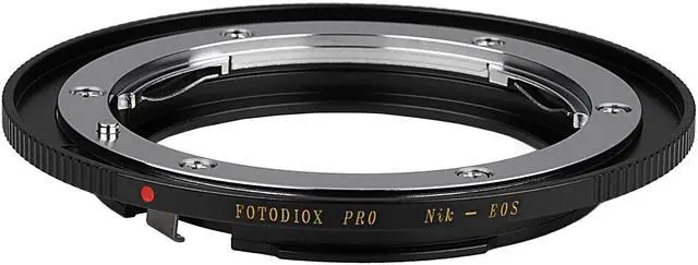 Main image of Fotodiox PRO Lens Adapter Compatible with Nikon F-Mount Lenses on Canon EOS EF/EF-S Cameras