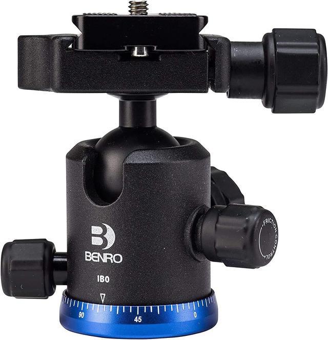 Alt view image 10 of 10 - Benro IB0 Triple Action Ballhead with PU50 Plate