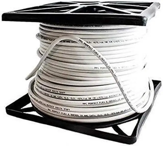 Alt view image 9 of 9 - Perfectflex Coaxial Cable 6 Series 500Ft RG6 Trishield 77Braid Copper Clad Steel