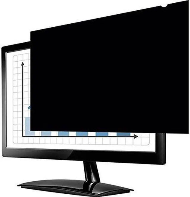 Alt view image 18 of 19 - Fellowes Blackout Privacy Filter, 23.8", Black 4816901