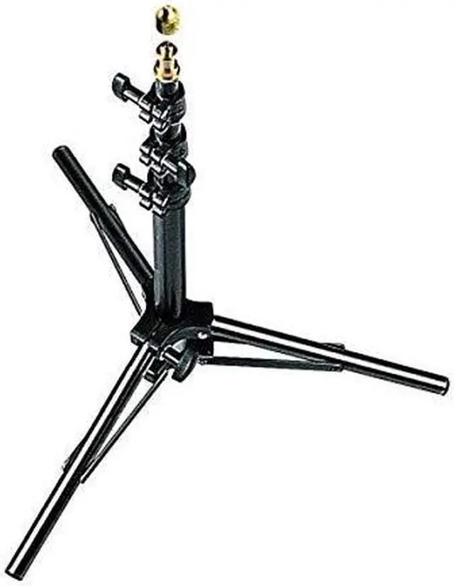 Alt view image 6 of 6 - Manfrotto Manfrotto 156BLB 4-Feet Aluminum Mini Kit Stand with 015 Top (Black)