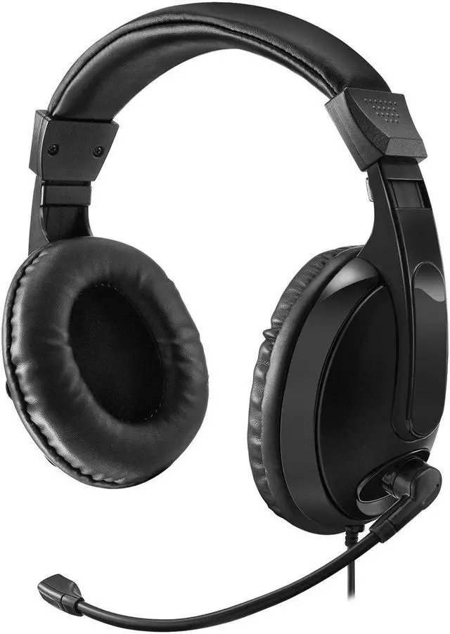 Alt view image 19 of 19 - Adesso Headset,Mltimdia W/Mic,Bk XTREAMH5