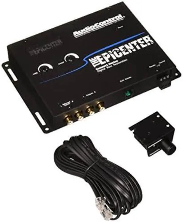 Alt view image 19 of 19 - AUDIOCONTROL EPICENTERBLACK Bass processor - black - Concert Series