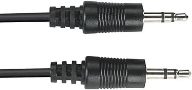 Alt view image 4 of 5 - black box network services 3.5-mm stereo audio cables, 24 awg, male ej110-0005