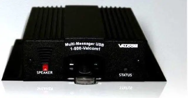 Alt view image 15 of 15 - VALCOM V-9989 MESSENGER USB DIGITAL MESSAGING SYSTEM