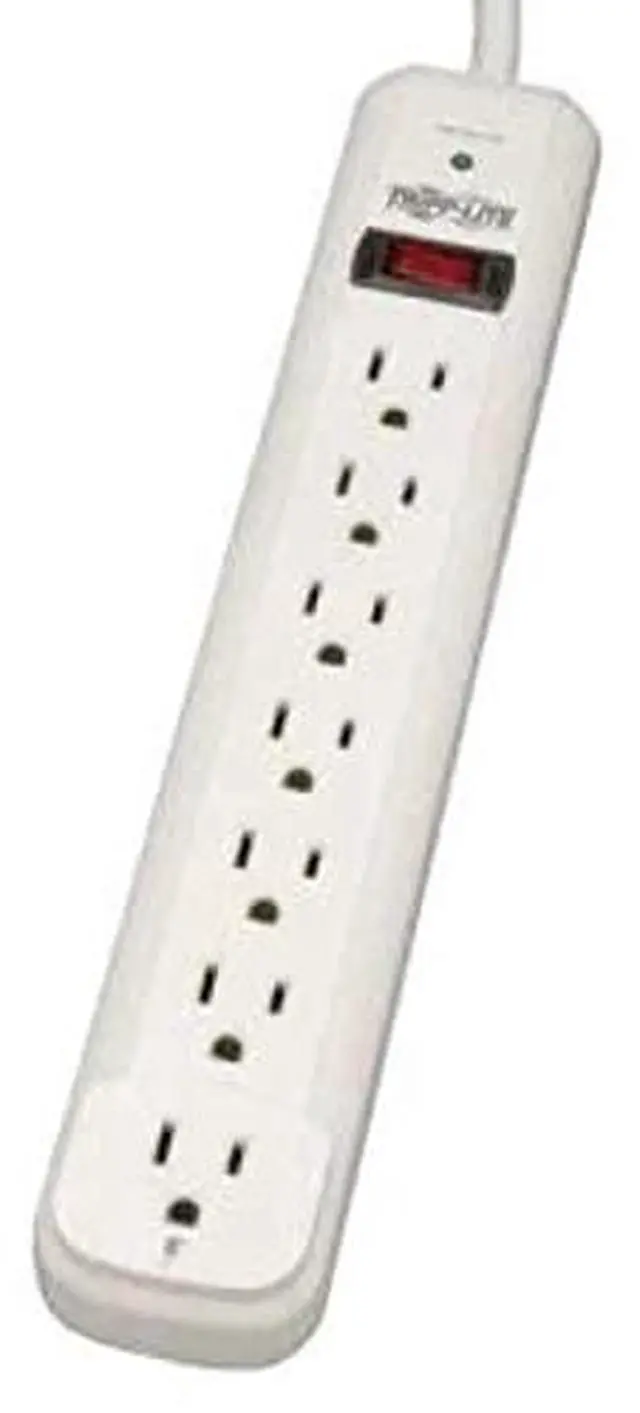 Alt view image 19 of 19 - Tripp Lite TLP725 7 Outlets 1080 Joules 25' Cord Protect It! Surge Suppressor