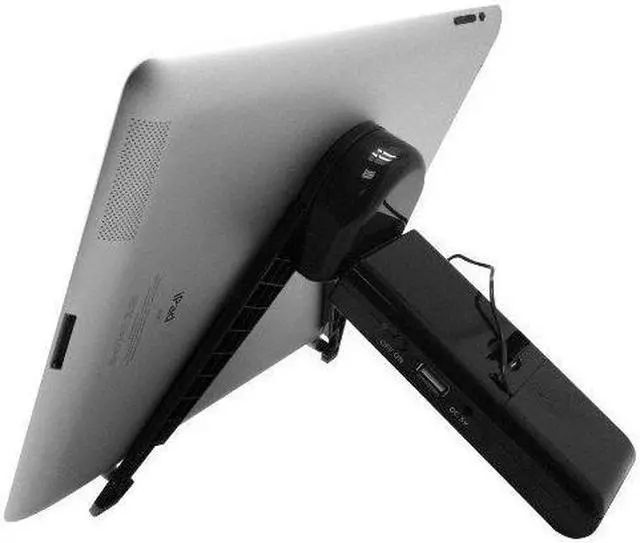 Alt view image 6 of 6 - Hype Stereo 3.5mm Speaker 10.1" iPad,Tablet & Cell Phone Adjustable Tripod Stand