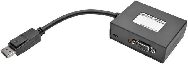 Alt view image 17 of 17 - Tripp Lite Mfg Co. 2Port Dp To Vga Splitter (B157-002-VGA)