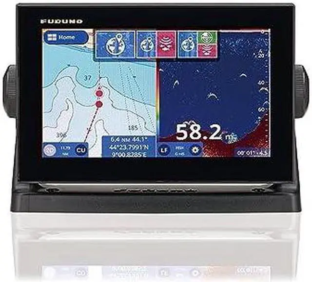 Alt view image 9 of 10 - Furuno GP1871F GPS/Fishfinder w/ 7" Wide Color Multi Touch LCD Display