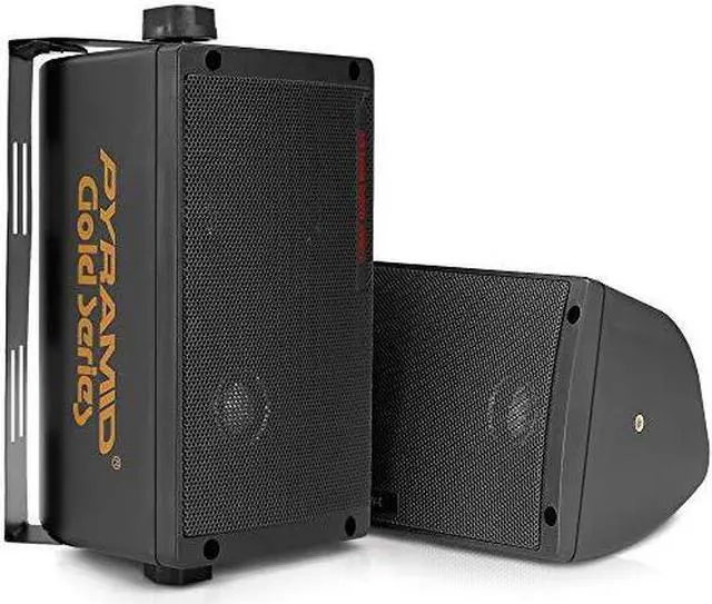 Alt view image 3 of 3 - pyramid 2060 300watt 3way mini box speaker system