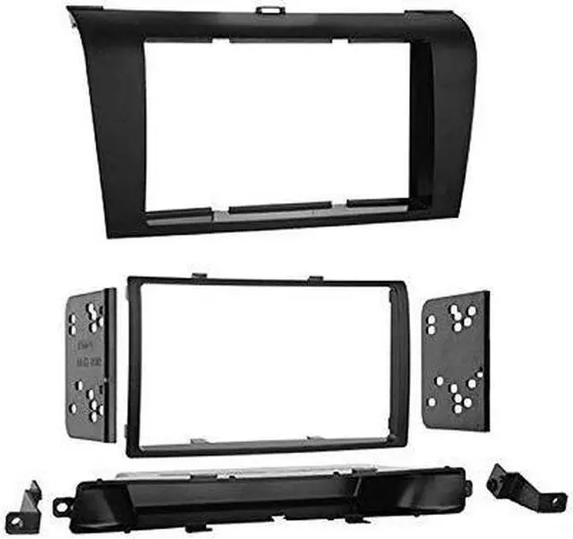 Alt view image 8 of 8 - Metra 95-7504 METRA Double DIN Installation Kit