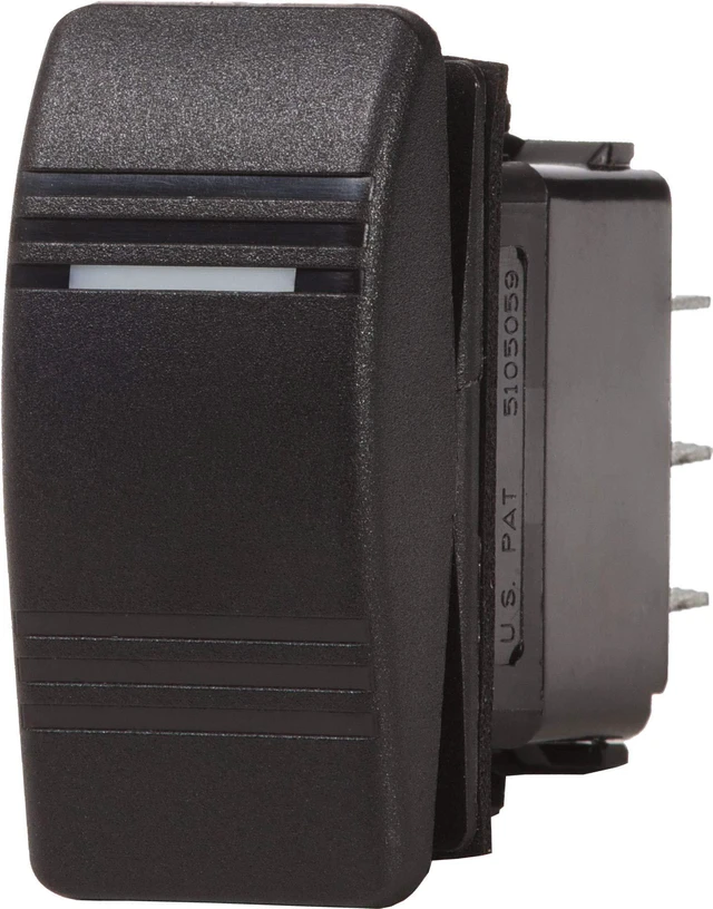 Alt view image 5 of 5 - Blue Sea Water Resistant Contura Switch-Black - 8289