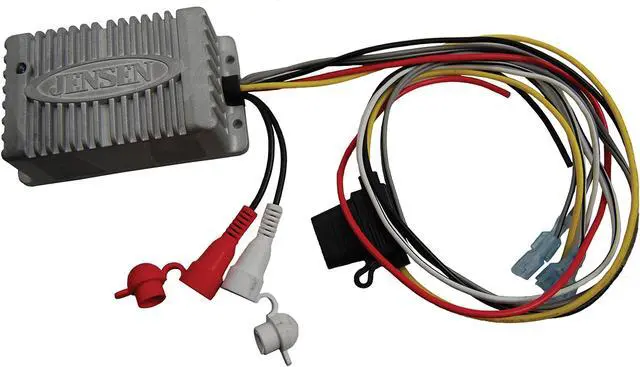 Alt view image 10 of 10 - JENSEN JAHD240BT 80 WATT 2 CHANNEL BLUETOOTH AMPLIFIER