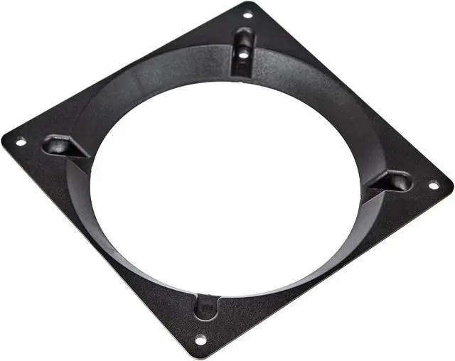 Alt view image 4 of 4 - Bitspower Fan Adapter 140MM To 120MM, Black