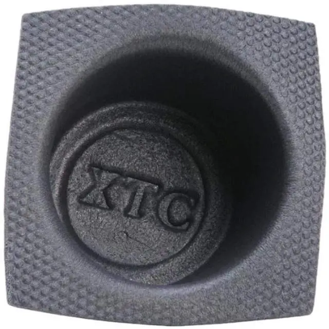 Main image of Speaker Baffle 6 1/2 Inch Round Large Frame Pair-VXT62 | Seals and mounts 6.5" round car audio drivers, blocks dust and moisture, tightens bass, cuts door panel rattle, set of 2
