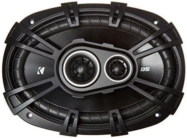 Alt view image 2 of 9 - 2 new kicker 43dsc69304 d-series 6x9 360 watt 3-way car audio coaxial speakers