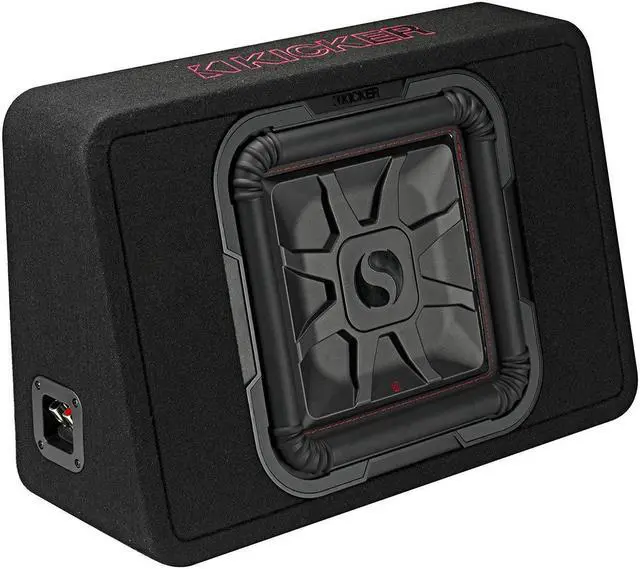 Main image of Kicker 46TL7T122 TL7T 12"" (30cm) Solo-Baric Subwoofer in Thin Profile Enclosure  2-Ohm  600 Watt
