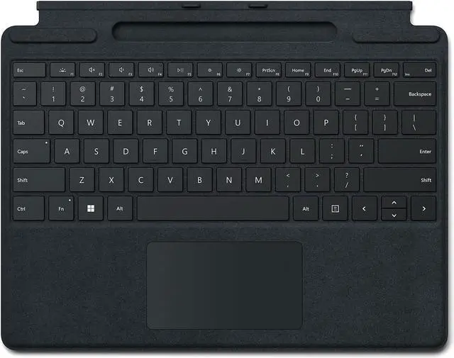 Alt view image 13 of 13 - Microsoft 8XA-00001 Surface Pro Signature Keyboard Black