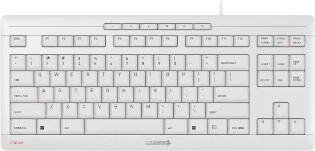 Alt view image 13 of 13 - CHERRY JK-8600US-0 Stream Keyboard TKL Gaming Keyboard