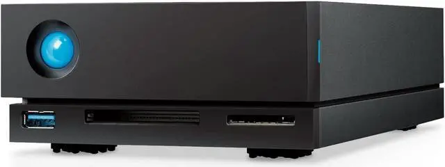 Alt view image 10 of 11 - LaCie 1 big Dock 20TB DisplayPort 1.4 External Hard Drive STHS20000800 Black
