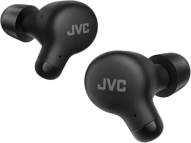 Alt view image 4 of 4 - JVC Marshmallow True Wireless Bluetooth Earbuds, Long Battery Life (up to 28 Hours), Black