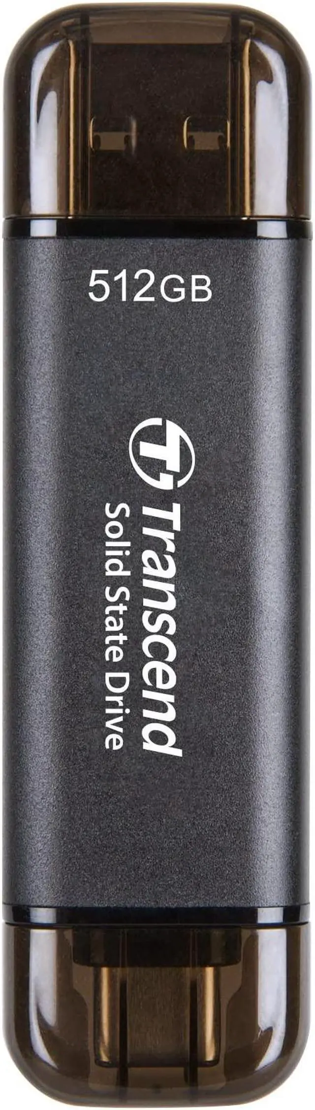 Alt view image 5 of 5 - 512GB Transcend ESD310C Dual USB Portable SSD (USB Type-A and Type-C)