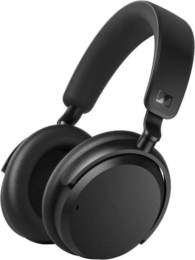 Alt view image 3 of 9 - Sennheiser ACAEBT BLACK Accentum Wireless Bluetooth Noise Cancelling Headphones  Black