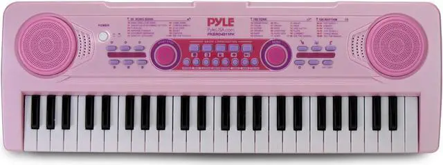 Alt view image 10 of 10 - electric keyboard piano for kids-portable 49 key electronic musical karaoke keyboard, learning keyboard for children w/drum pad