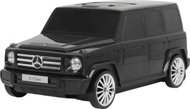Alt view image 6 of 6 - Best Ride On Cars SUITMERGCLBK Mercedes G Class Convertible Kids Carrying Suitcase