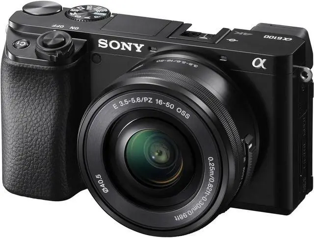 Alt view image 7 of 7 - Sony a5100 16-50mm DSLR Camera with 3-Inch Flip Up LCD (White)