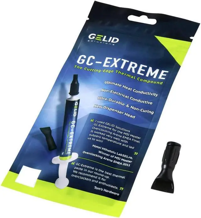 Alt view image 5 of 5 - GELID Solutions GC-Extreme - Thermal Conductive Paste for Heatsink | Maximum Thermal Conductivity | Easy Application | Not Corrosive (1g)