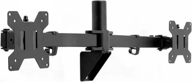 Alt view image 8 of 8 - VIVO Steel Telescoping Flush Wall Mount for Dual 21" to 32" Monitors