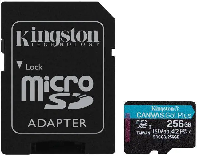 Alt view image 4 of 4 - 256GB MICROSDXC CANVAS GO PLUS 170R A2