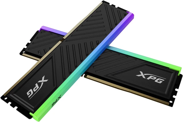 Main image of Xpg Spectrix D35G Rgb Ddr4 3600Mhz Cl18 64Gb (2X32Gb) Pc4-28800 Ram 288-Pins Udimm Desktop Memory Kit Black Heatsink(Ax4U360032G18I-Dtbkd35G)