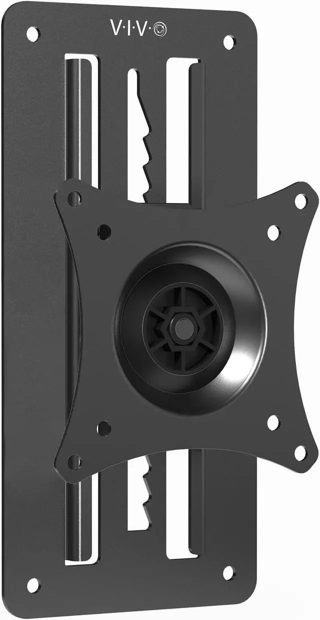 Alt view image 8 of 8 - VIVO Black Height Adjustable 17" to 32" VESA Monitor Wall Mount Bracket for 1 Screen (MOUNT-VW01A)