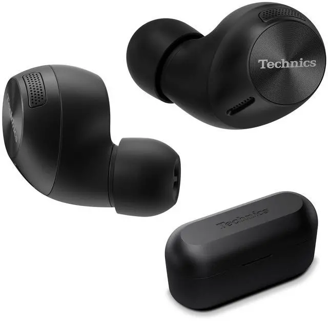 Alt view image 4 of 10 - Technics EAHAZ40M2EK True Wireless Noise Cancelling Earbuds