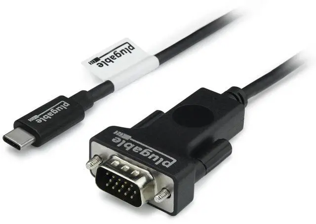 Alt view image 10 of 10 - Plugable USB C to VGA Cable - Connect Your USB-C or Thunderbolt 3 Laptop to VGA Displays up to 1920x1080@60Hz (Compatible with 20182019 MacBook Pros, Dell XPS 13 and 15, Surface Book 2), 6 Feet, 1.8m
