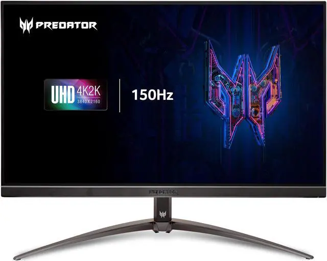 Alt view image 8 of 8 - acer Predator XB283K V3bmiiprx 28" 4K UHD 3840 x 2160 Gaming Monitor | AMD FreeSync Premium | Agile-Splendor IPS 400 | 150Hz Refresh Rate | HDR400 | 1ms | Eyesafe 2.0 | Display Port & 2 x HDMI 2.1