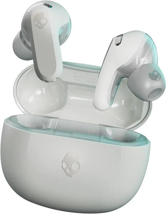 Main image of Skullcandy Rail Anc In-Ear Noise Cancelling Wireless Earbuds  27 Hr Battery  Microphone  Works With Iphone Android And Bluetooth Devices - Bone