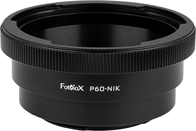 Main image of Fotodiox Lens Mount Adapter Compatible with Pentacon 6 (Kiev 60) Lenses to Nikon F-Mount Cameras, (P6-NikF)
